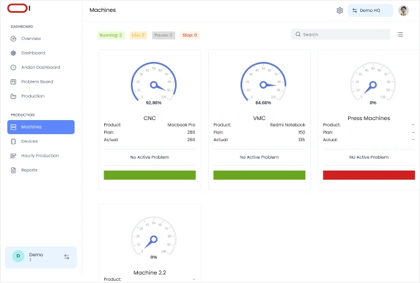 Real-Time Production Tracking