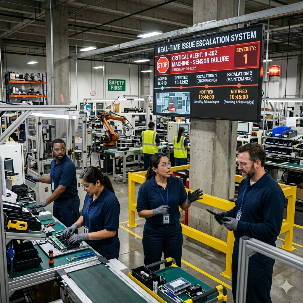 Faster issue escalation