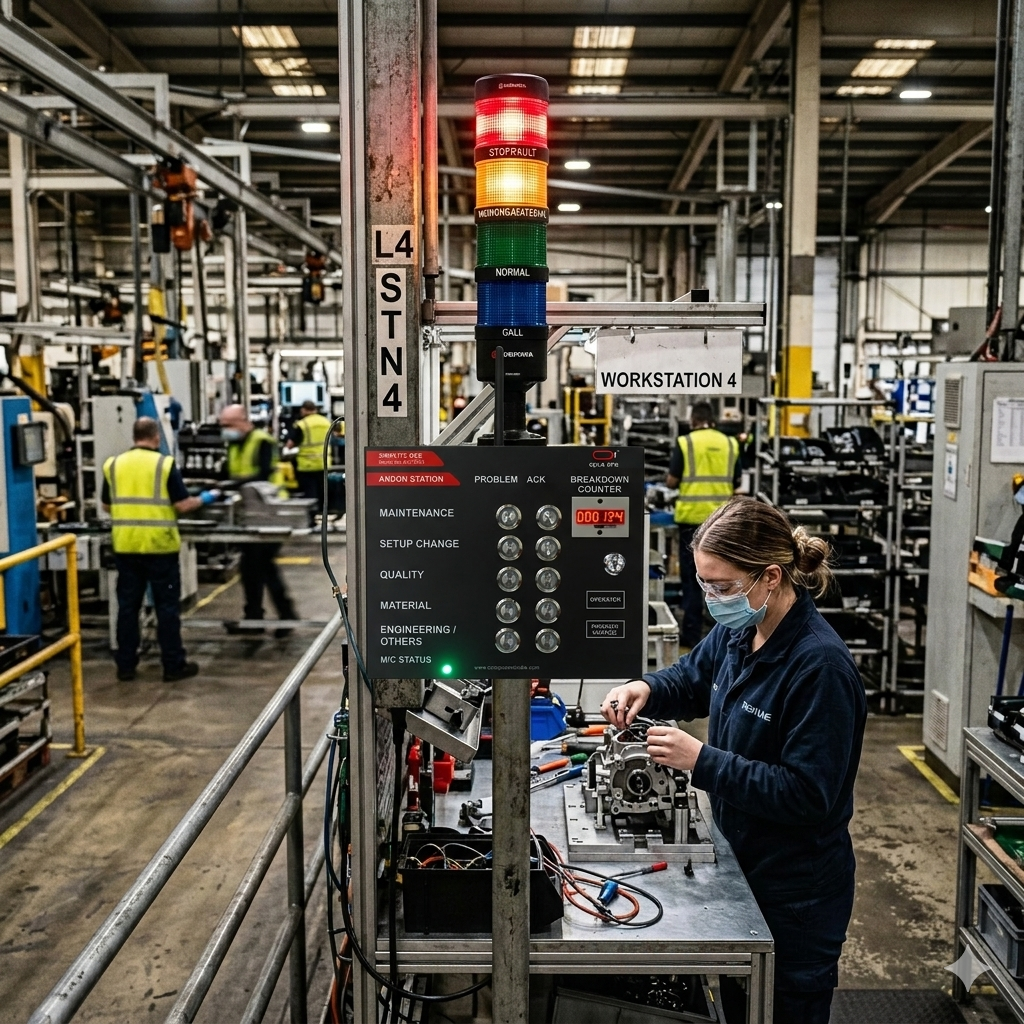 Multi-Color ANDON Tower Light