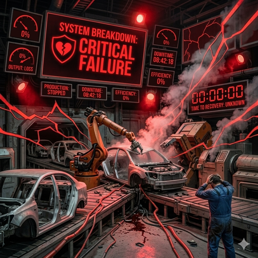 Production output loss