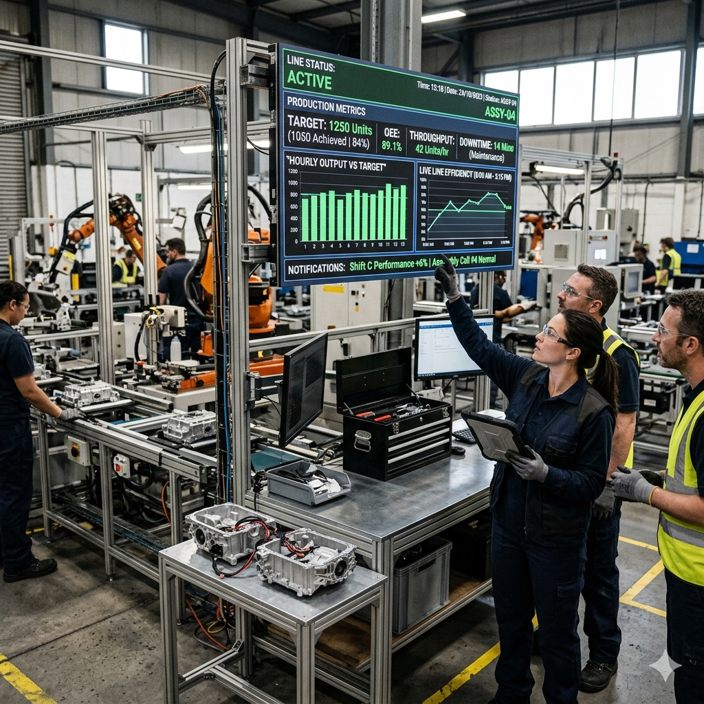 Data-driven production management