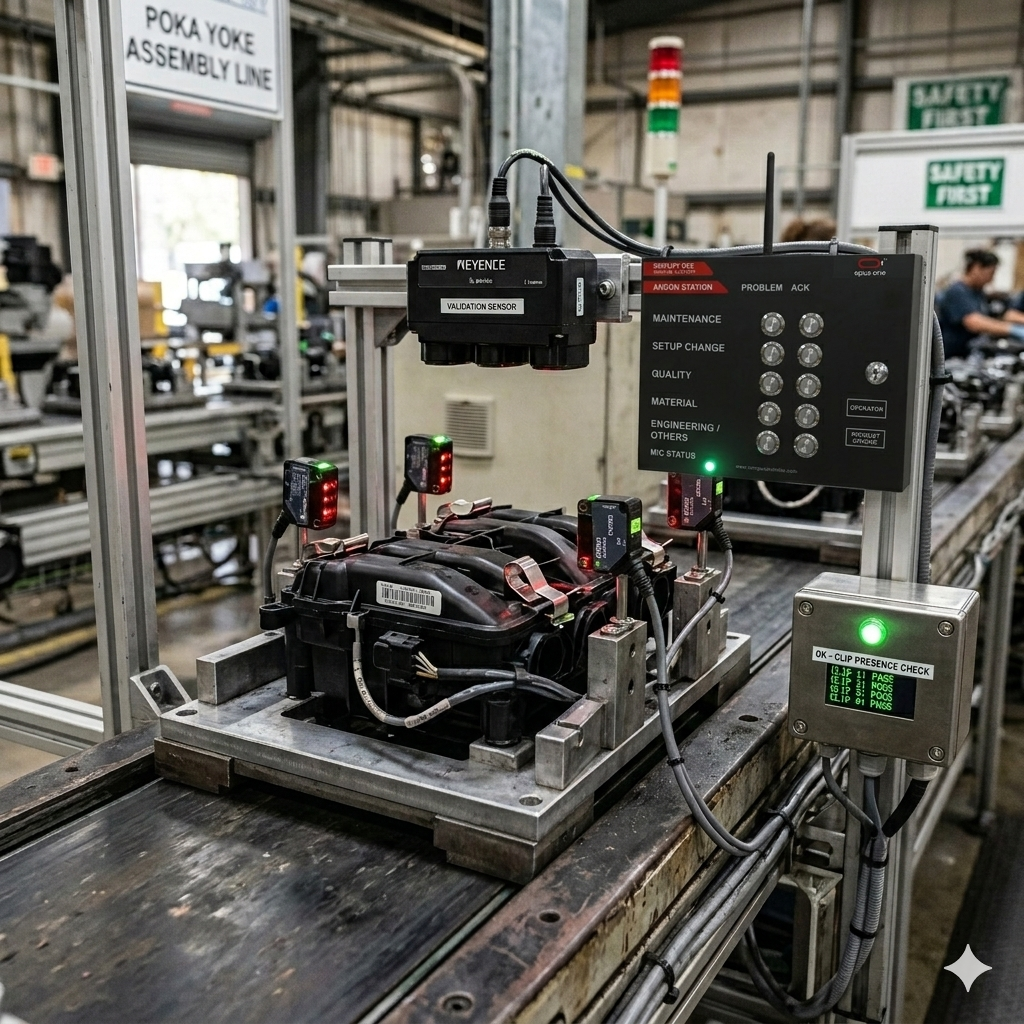 Part Rejection Monitoring With Reasons